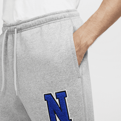 Pantalon en tissu Fleece à revers Nike Sportswear Club pour homme