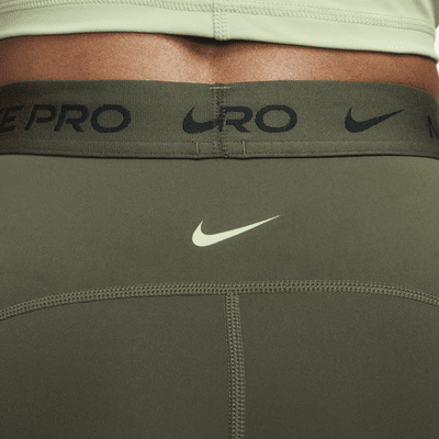 Shorts de tiro alto de 8 cm para mujer Nike Pro Dri-FIT