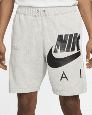 grey nike cotton shorts