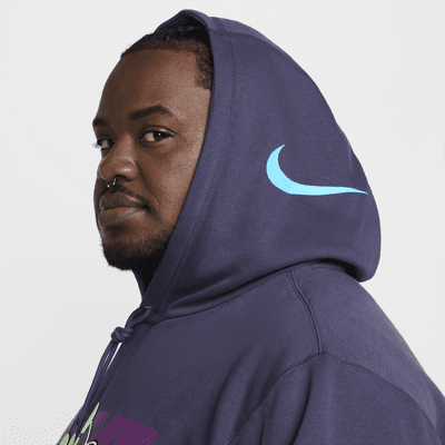 Sweat à capuche de basket en tissu Fleece Ja pour homme