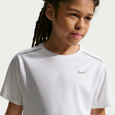 Nike Miler Older Kids' Dri-FIT Short-Sleeve Top
