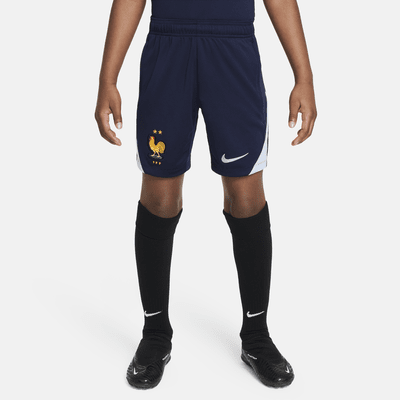 Ποδοσφαιρικό πλεκτό σορτς Nike Dri-FIT Γαλλία Strike για μεγάλα παιδιά