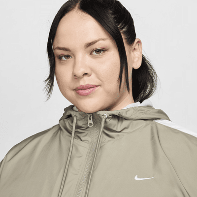 Nike Sportswear Classic Wovens Women's Loose UV Hooded Jacket (Plus Size)