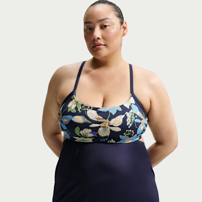 Nike Swim Women's Layered Tankini (Plus Size)