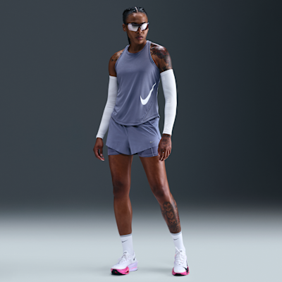 Nike Tempo Swoosh Run Dri-FIT hardlooptanktop voor dames