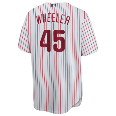 Nike / Youth Philadelphia Phillies Zack Wheeler #45 White Replica