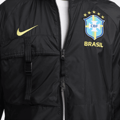 Brazil Men's Nike Soccer Halo Jacket