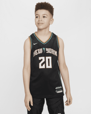 Подростковые джерси Sabrina Ionescu New York Liberty 2024 Explorer Edition Big Kids' Nike Dri-FIT WNBA Swingman Jersey