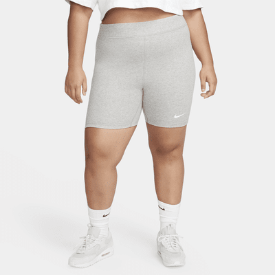 Nike Sportswear Essential Women's Mid-Rise Bike Shorts (Plus Size)