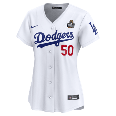 Mookie Betts Los Angeles Dodgers 2024 World Series Women’s Nike Dri-FIT ADV MLB Limited Jersey