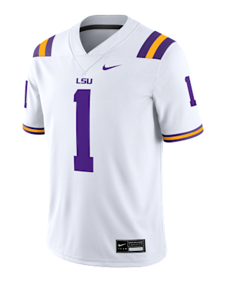 Мужские джерси LSU Nike Dri-FIT College Game Jersey