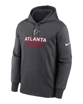 Мужское худи Atlanta Falcons Toss Sweep Men’s Nike Therma NFL Pullover Hoodie