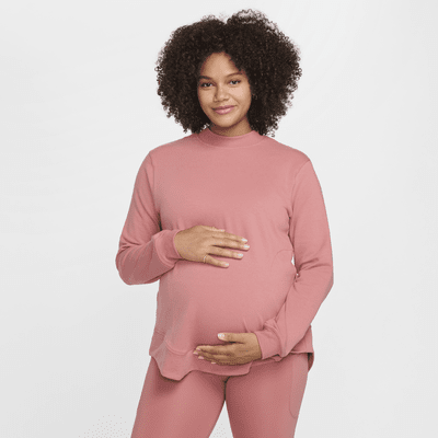 Nike (M) One Women's Reversible French Terry Pullover Top (Maternity)