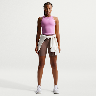 Nike One Fitted Women's Dri-FIT Cropped Tank Top