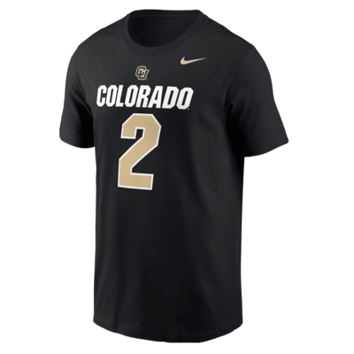 Shedeur Sanders Colorado Men's Nike College Football T-Shirt