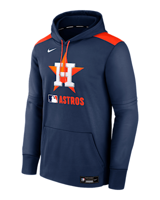 Мужское худи Houston Astros Authentic Collection Nike Therma MLB Pullover Hoodie