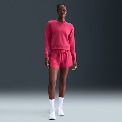 Sudadera de French Terry con cuello redondo para mujer Nike Dri-FIT One