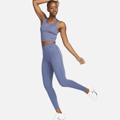 Buy Nike Pink Premium Universa Medium-Support High-Waisted Leggings with  Pockets from Next Luxembourg