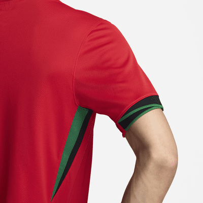 ポルトガル (メンズ チーム) 2024/25 スタジアム ホーム メンズ ナイキ Dri-FIT サッカー レプリカ ユニフォーム