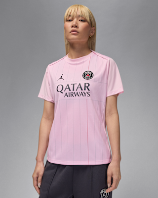 Женские  Paris Saint-Germain Academy Pro Fourth Jordan Dri-FIT Soccer Pre-Match Top