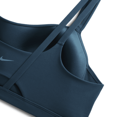 Bra deportivo con almohadilla de baja sujeción para mujer (talla grande) Nike Zenvy Strappy