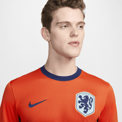 Maillot de foot replica Nike Dri-FIT Pays-Bas (Équipe masculine) 2024/25 Stadium Domicile pour homme