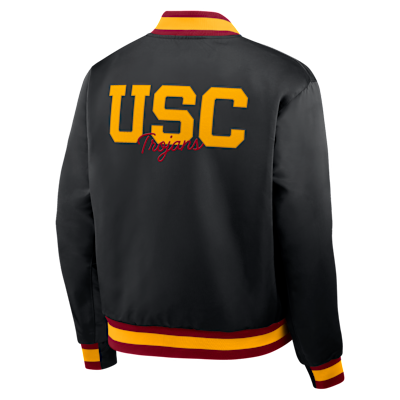 USC Legacy Men's Nike College Full-Snap Bomber Jacket
