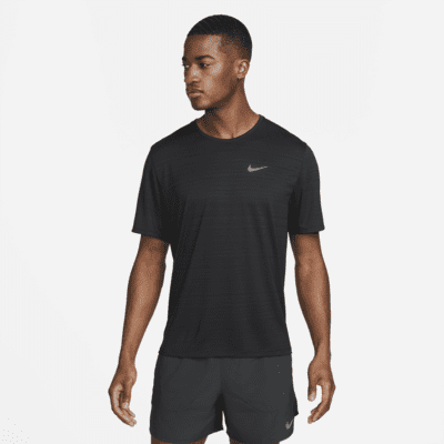 Nike Dri-FIT Miler Men's Running Top. Nike GB