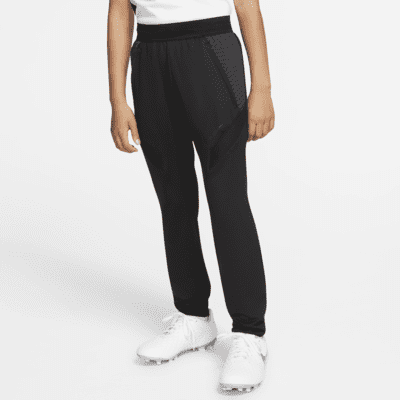 nike pinstripe joggers in black