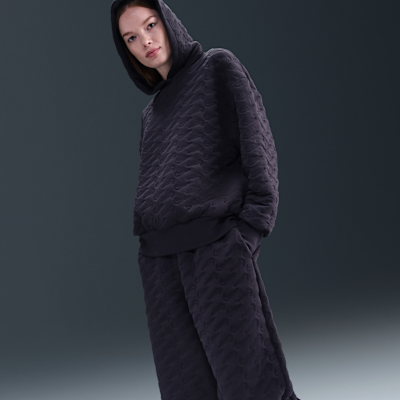 Nike Sportswear Phoenix Fleece Sudadera amplia con capucha de jacquard - Mujer
