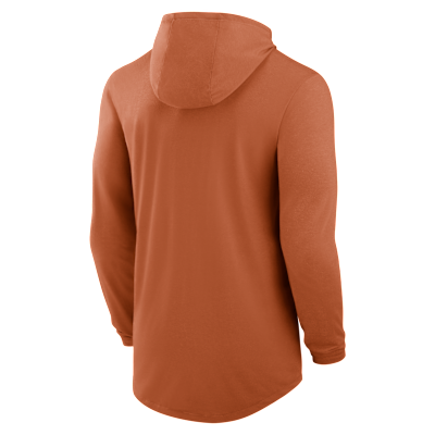 Texas Campus Arch Men's Nike Dri-FIT College Long-Sleeve Hooded T-Shirt