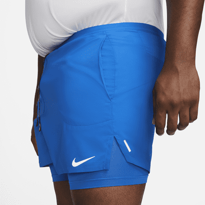 Shorts de running 2 en 1 de 13 cm para hombre Nike Flex Stride