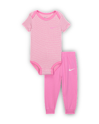 Детские спортивные штаны Nike Baby (0-6M) Striped Bodysuit and Joggers Set