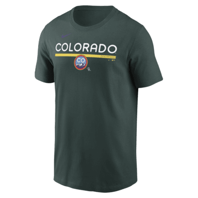 Мужская футболка Colorado Rockies City Connect Speed