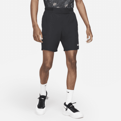 black nike tennis shorts