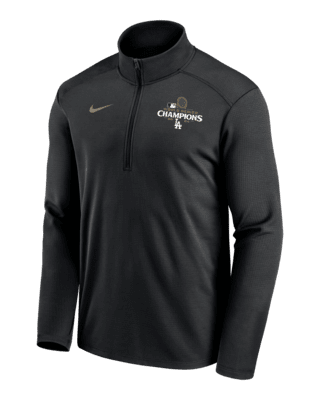 Мужская куртка Los Angeles Dodgers 2024 World Series Champions Pacer Nike Dri-FIT MLB 1/2-Zip