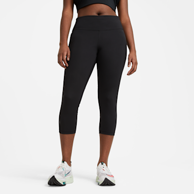 Nike Fast Korte hardlooplegging met halfhoge taille voor dames (Plus Size).  Nike NL