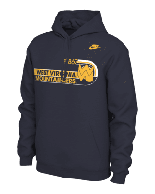 Мужское худи West Virginia Nike College Hoodie