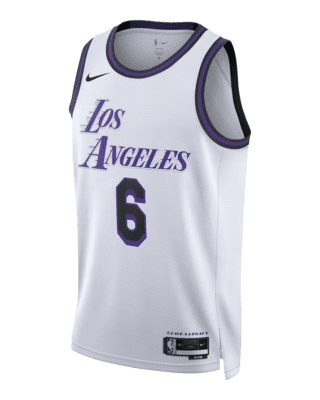 LeBron James Los Angeles Lakers 2023 City Edition Youth NBA