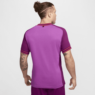 Haut de tennis à manches courtes NikeCourt Heritage pour homme