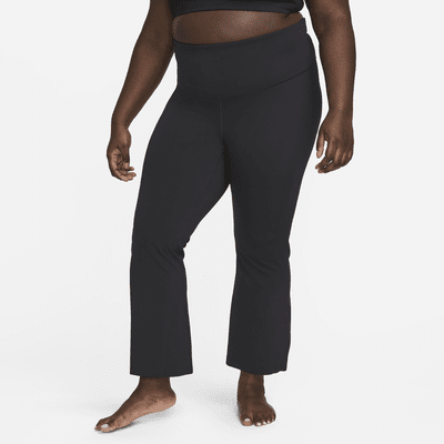 Pants acampanados para mujer (talla grande) Nike Yoga Dri-FIT Luxe