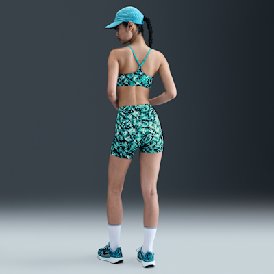 Nike Indy Women's Artist Collection Hafif Destekli Pedli Baskılı Spor Sütyeni