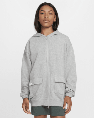 Детское худи Nike Sportswear Girls' Dri-FIT Oversized Fleece Hoodie