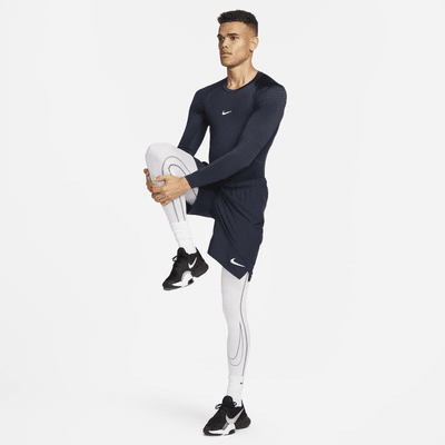 Haut de fitness ajusté à manches longues Dri-FIT Nike Pro pour homme