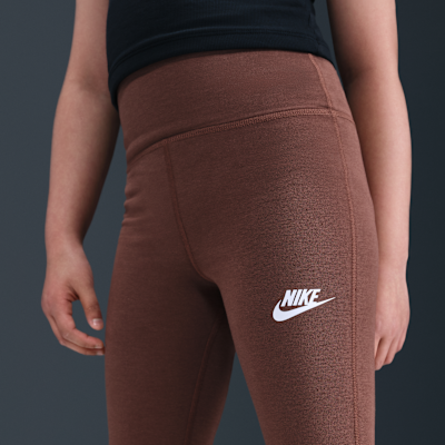 Nike Sportswear Classic Girls' High-Waisted Flared Leggings