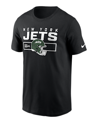 Мужская футболка New York Jets Helmet Essential Nike NFL