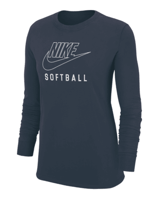 Женская футболка Nike Swoosh Softball Long-Sleeve