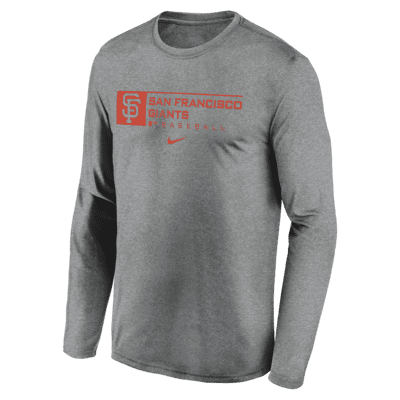 Nike Dri-FIT Team (MLB San Francisco Giants) Men's Long-Sleeve T-Shirt ...