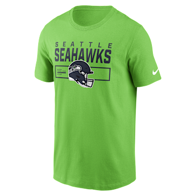 Playera Nike de la NFL para hombre Seattle Seahawks Helmet Essential