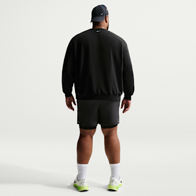 Sudadera de correr de cuello redondo Dri-FIT para hombre Nike Retro